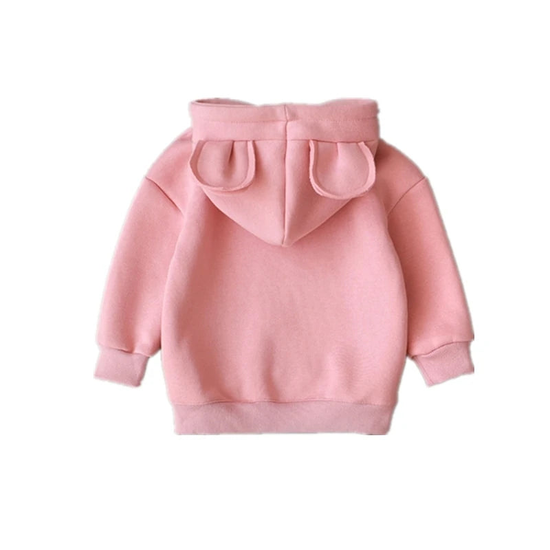 Spring Cotton Hooded Sweatshirt